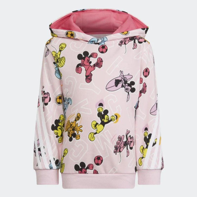 Felpa Adidas Disney Mickey Mouse Cappuccio Bimba